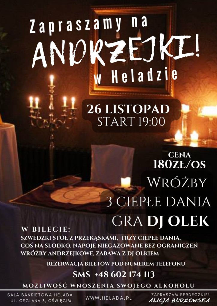 Andrzejki Helada 2022